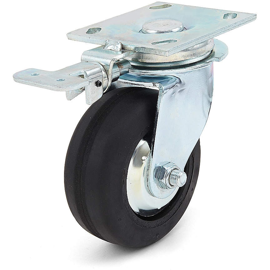 SUG-31-405F-PD 重量用キャスター 400シリーズ LAMP(スガツネ工業) 単輪 材質(本体)鋼 SUG-31-405F-PD