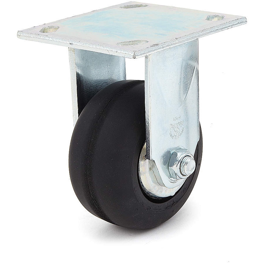 SUG-31-404R-PD 重量用キャスター 400シリーズ LAMP(スガツネ工業) 単輪 材質(本体)鋼 ゴム車輪 プレート式固定車キャスター ストッパーなし  SUG-31-404R-PD 15,185円