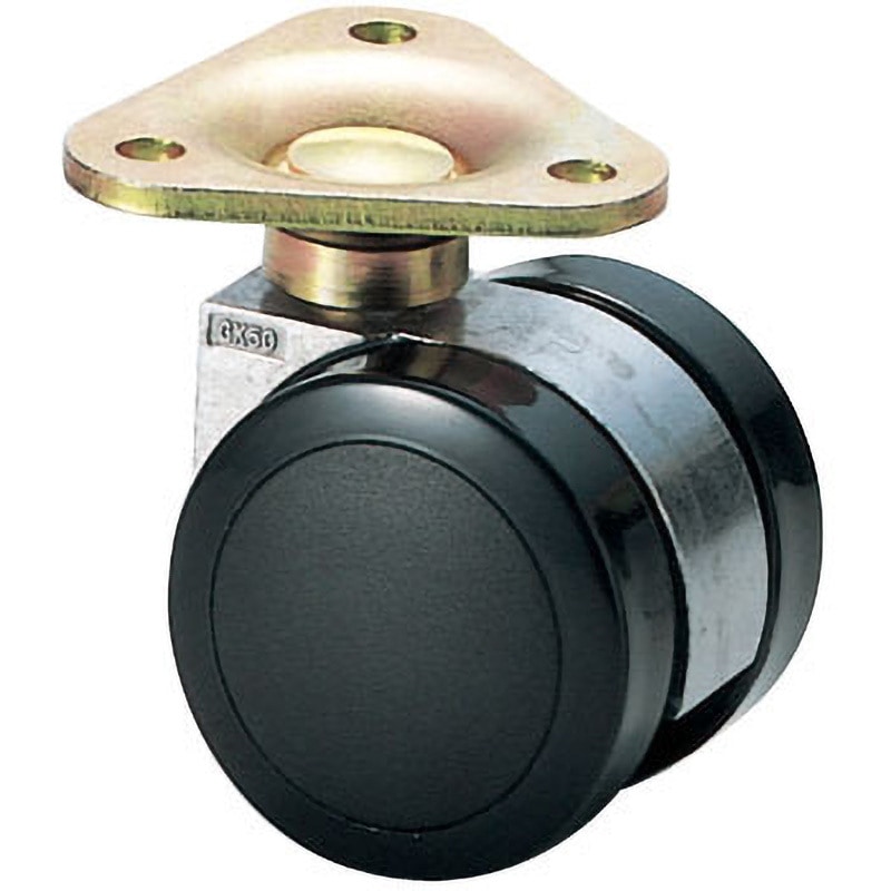 GX50P キャスター GX-P プレートタイプ LAMP(スガツネ工業) 樹脂車輪