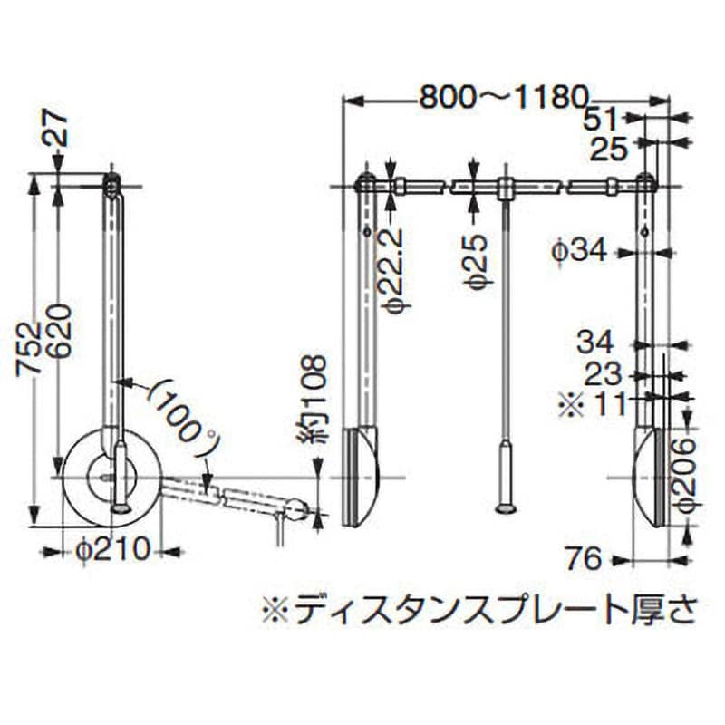 TAW-1200-G ランプ印 リフトコートハンガートールマン TAW型