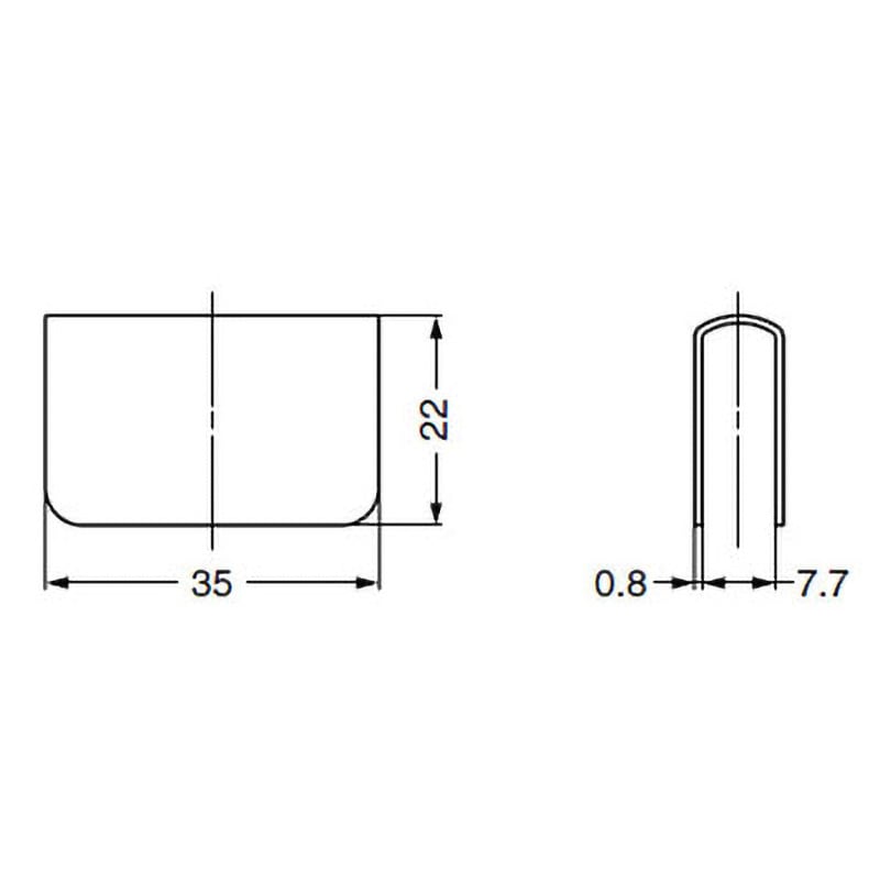 K-110CR プッシュ座 1個 LAMP(スガツネ工業) 【通販モノタロウ】