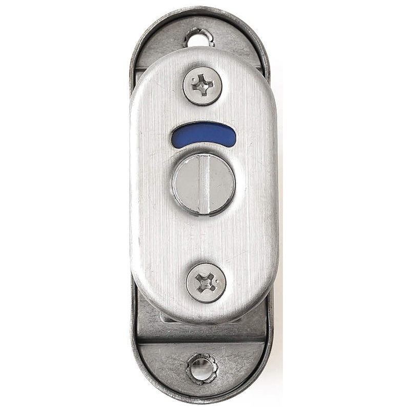 HHC-85 ランプ印 ステンレス鋼製引戸面付カマ錠 (表示器付) 1個 LAMP