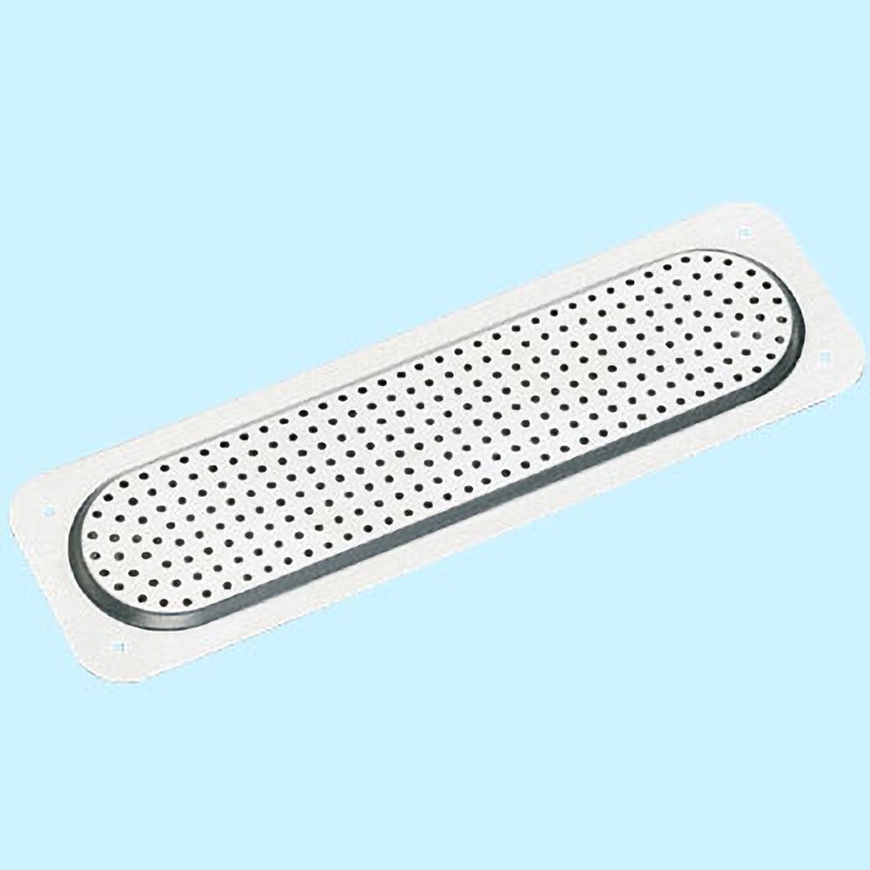 AST-210 ランプ印 ステンレス鋼製空気孔 面付オーバルタイプ(釘打) AST