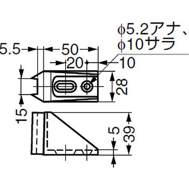 20773 ランプ印 自動閉止ガラス引戸(傾斜式) LM-80G 1個 LAMP(スガツネ