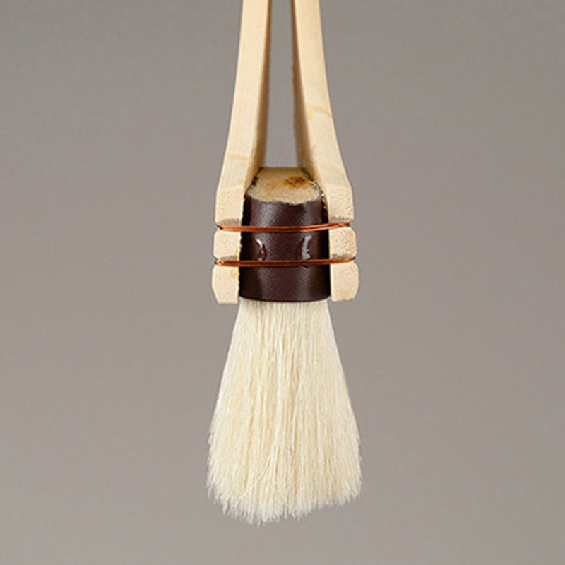 101779 0070 特用 無印刷毛 筋違 白 大塚刷毛製造 山羊毛 板幅70mm毛丈