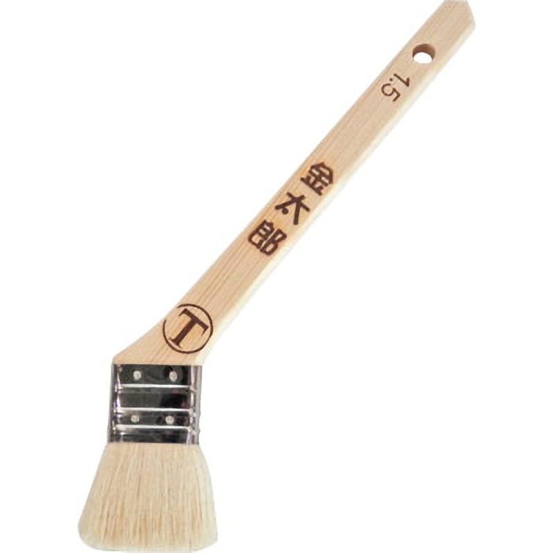 金太郎屋版画用刷毛・3寸（1個） 101865 0015 金太郎 筋違 白 大塚刷毛製造 刷毛 鉄骨用/橋梁用 山羊毛