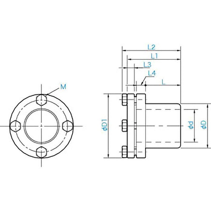 ETP-A-15-B ETPブッシュ ETP-A-Bシリーズ(六角ボルト仕様) 1個 三木プーリ 【通販モノタロウ】
