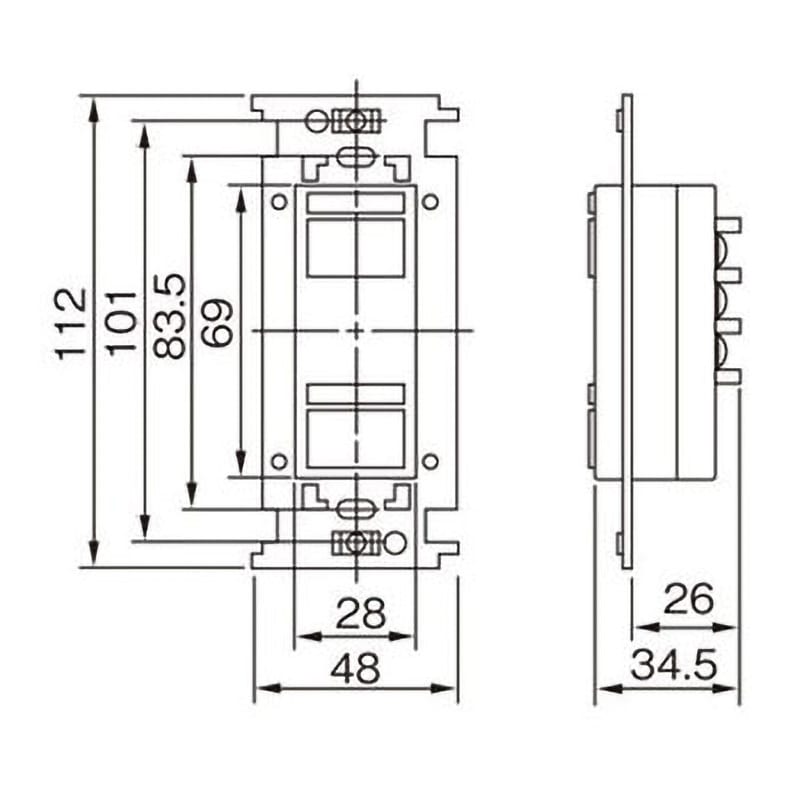 BBL22211 100V・200V操作用・2線式パワーリモコンスイッチ 1個