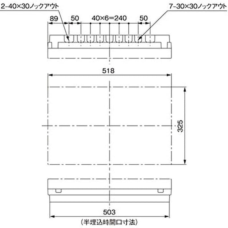 BQE810283R セキュリティ対応 かみなりあんしん ばん リミッタースペースなし パナソニック(Panasonic) ホーム分電盤 露出・ 半埋込両用形 盤定格100A - 【通販モノタロウ】