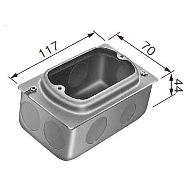 DS4921 スイッチボックス カバー付「トロセーブ」 1個 Panasonic