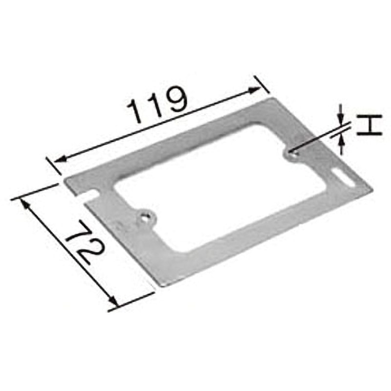 DS49112 スイッチボックス用カバー Panasonic(パナソニック