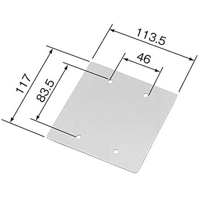  角型プレート ブランクカバー角型 Panasonic(パナソニック) 電設用各種カバー 【通販