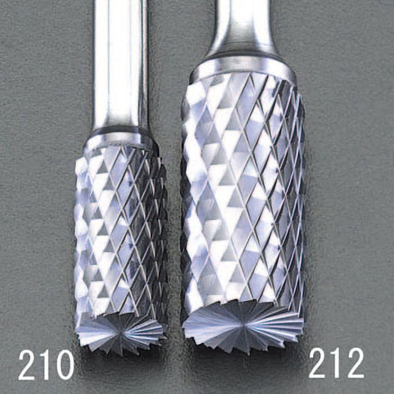 EA819VJ-212 重作業/超硬バー エスコ 軸径6mm刃径12mm  EA819VJ-212