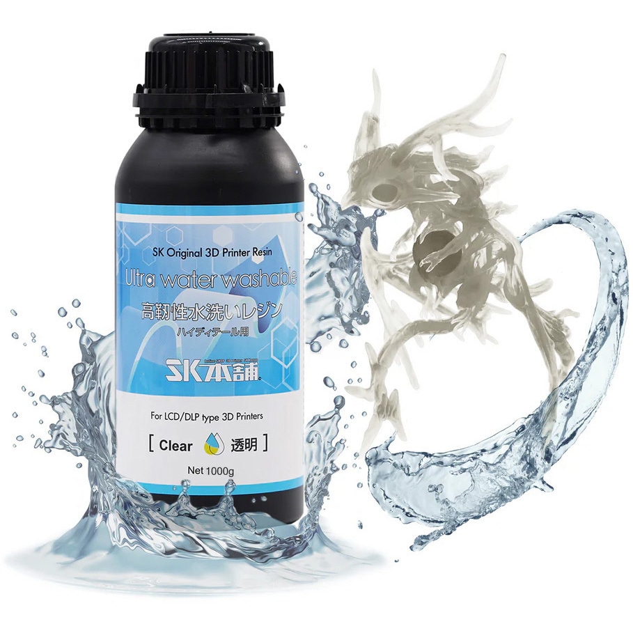 SK03UWL SK 高靭性水洗いレジン1000g『透明色』 1個 SK本舗 【通販モノタロウ】