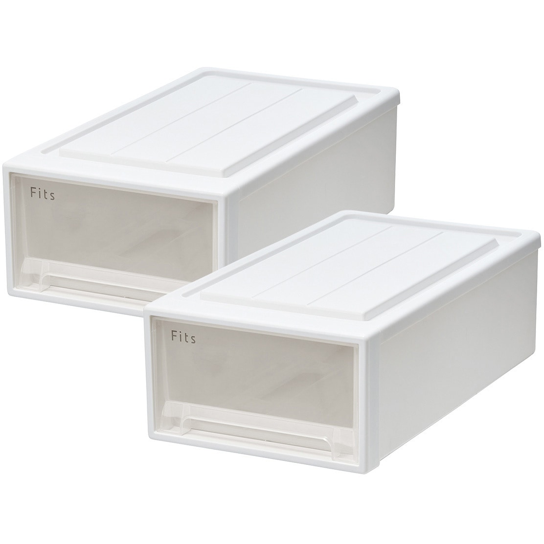 53-30S フィッツケース TENMA(天馬) ホワイトクリア色