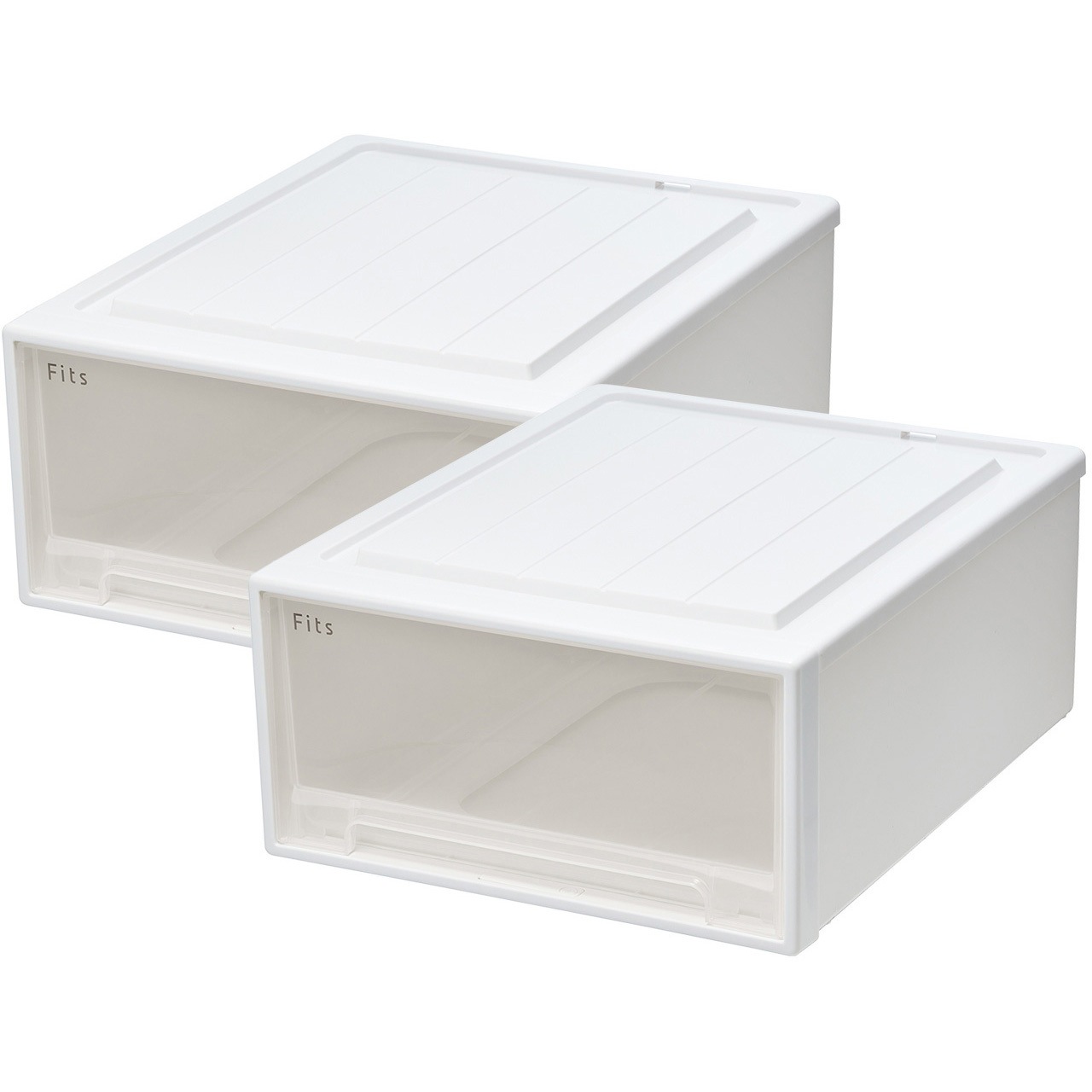 53-44M フィッツケース TENMA(天馬) ホワイトクリア色