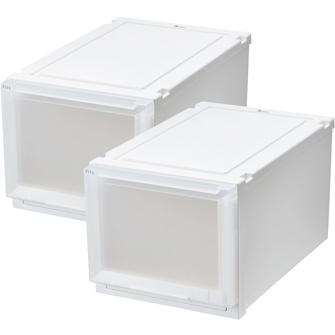 55-35L フィッツケース アドバンス TENMA(天馬) ホワイトクリア色