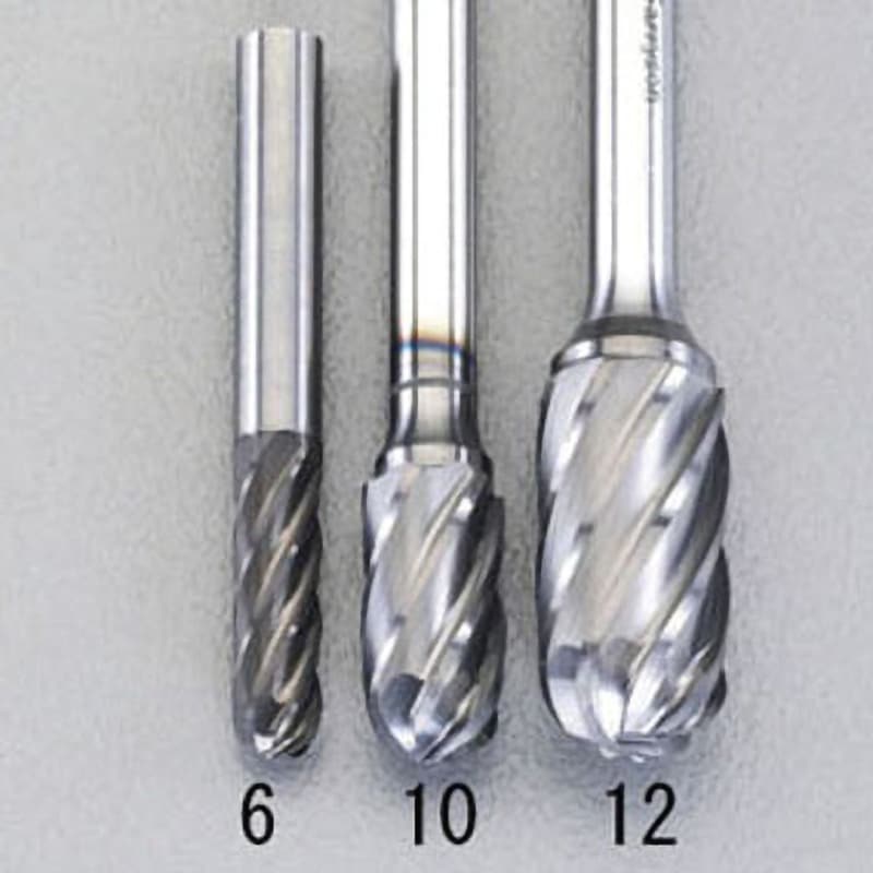 EA819VZ-10 アルミ用超硬バー エスコ 軸径6mm刃径10mm  EA819VZ-10