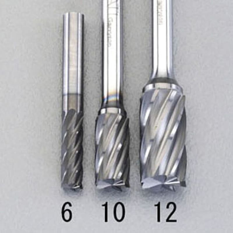 EA819VW-12 アルミ用超硬バー エスコ 軸径6mm刃径12mm  EA819VW-12 7,300円