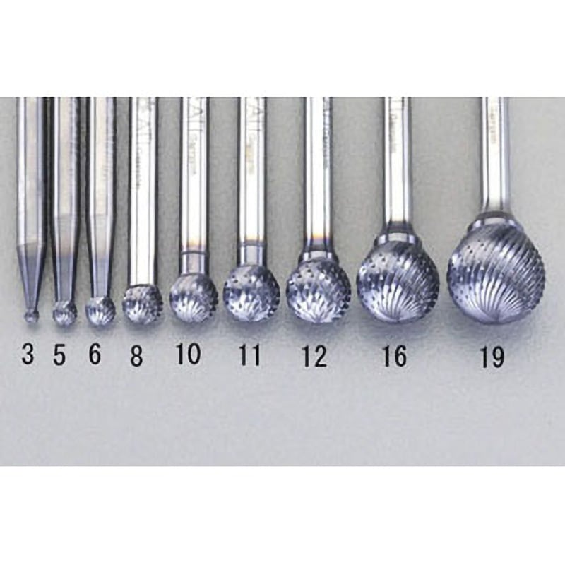 EA819VH-12 超硬バー エスコ 軸径6mm刃径12mm