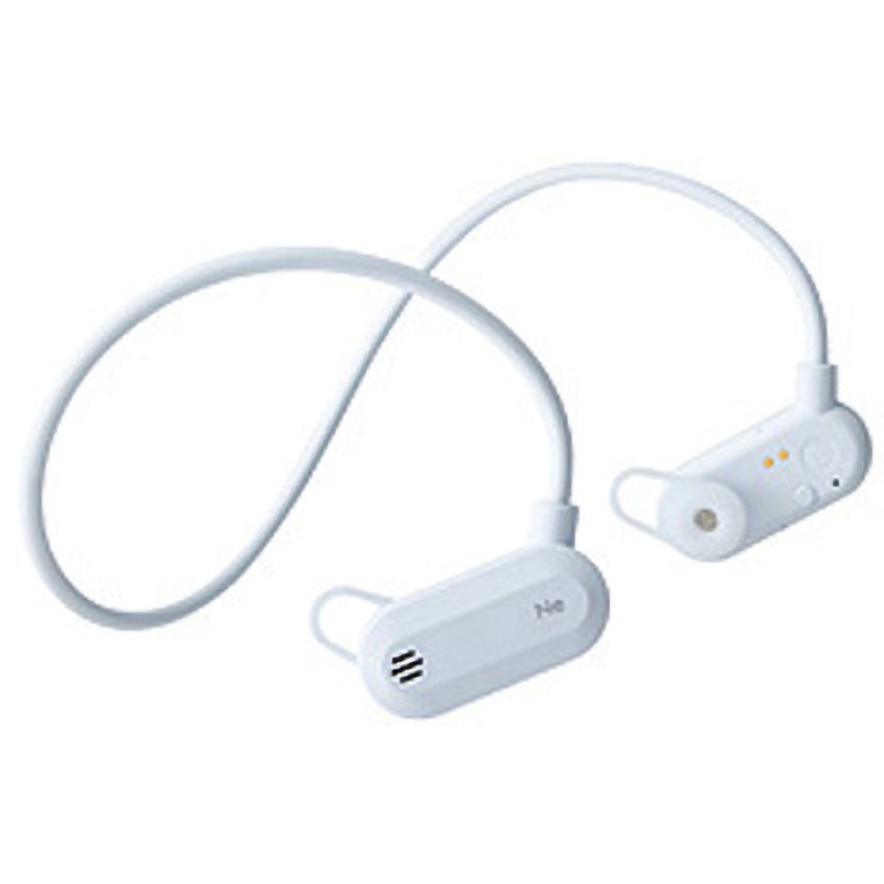 HP-H100BTBG 「ながら聴き」ワイヤレスイヤホン ラディウス 通信方式Bluetooth標準規格 Ver5.3 ブルーグレー色   HP-H100BTBG