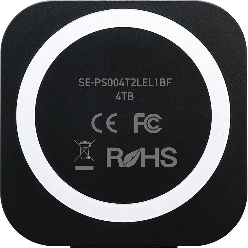 SE-PS004T2LEL1BF 外付けSSD SUNEAST(サンイースト) インターフェイスUSB4 Gen 3×2(40Gbps) 端子形状USB Type-C 2TB 黒色   SE-PS004T2LEL1BF