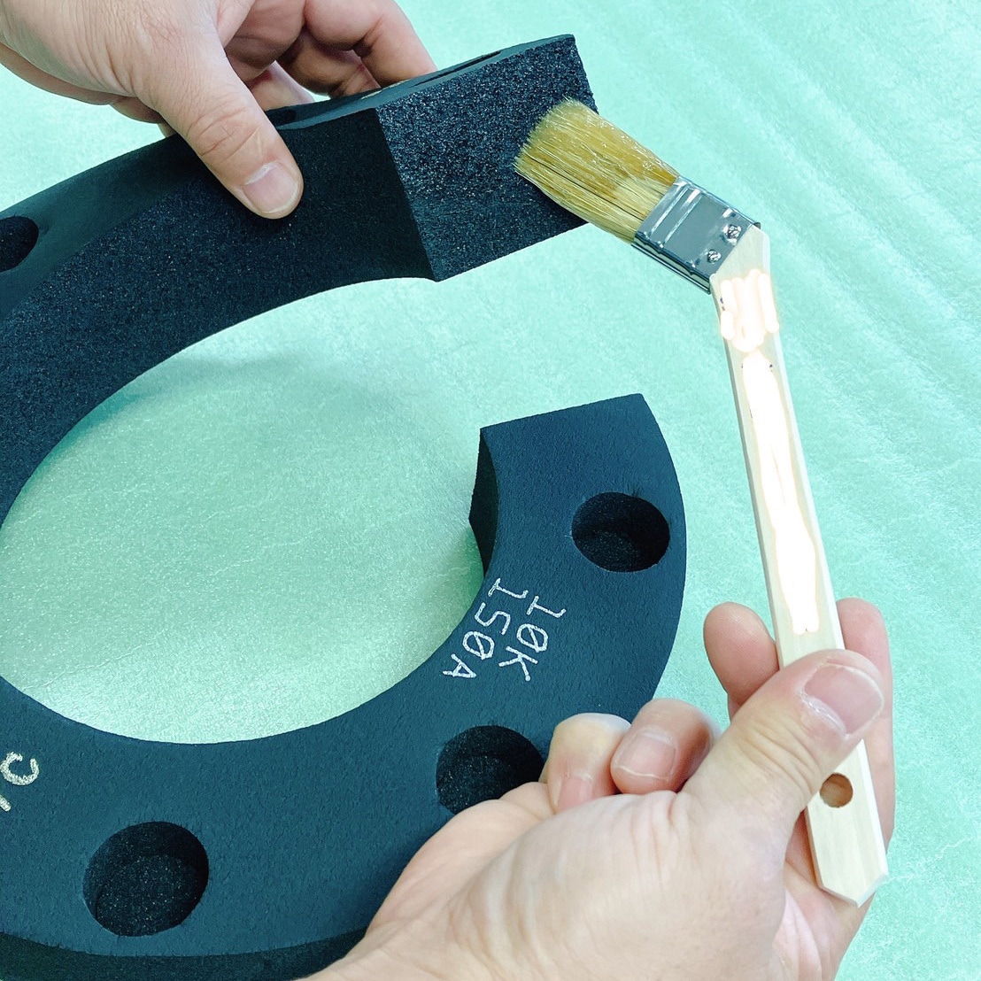 アーマフレックス 鋼管フランジ10K用 40tシート 配管径100A×厚み40mm