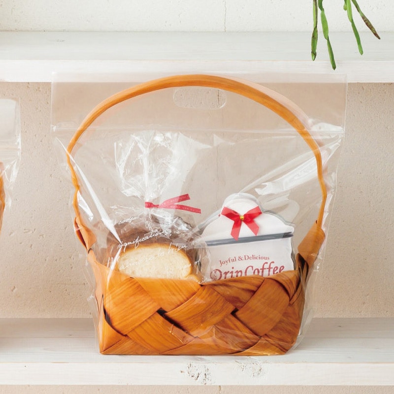 PPK-ZL フォトプリントジップ付バッグ/カゴ HEADS(ヘッズ) サイズL 1