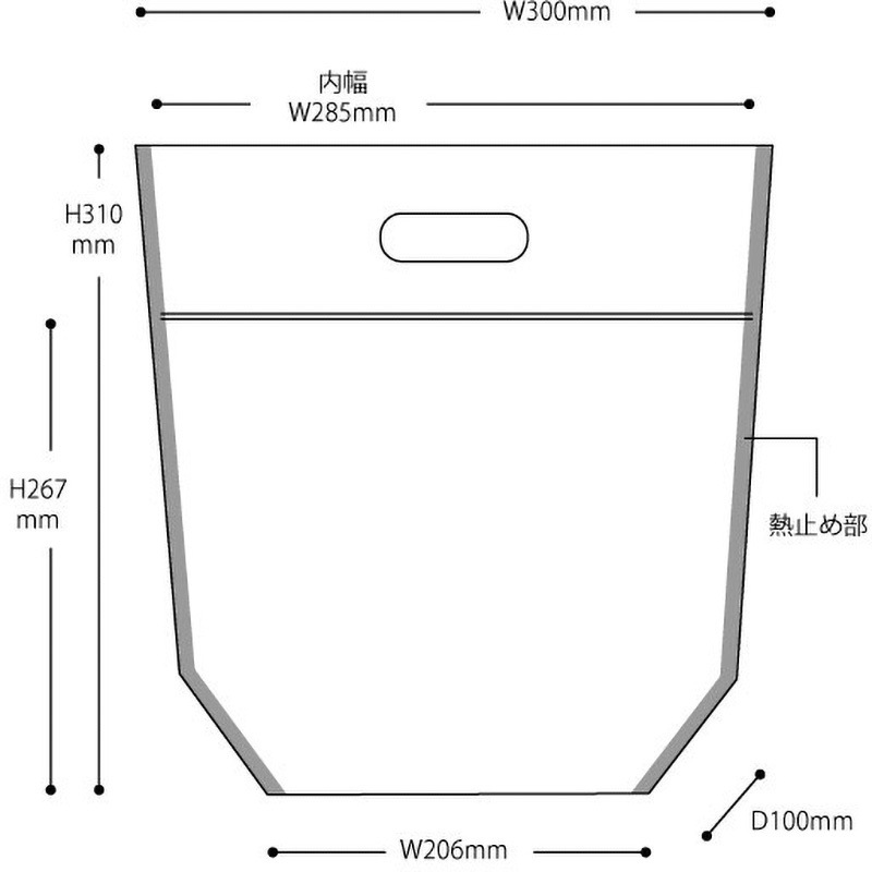 フォトプリントジップ付バッグ/カゴ HEADS(ヘッズ) 食器/ギフト