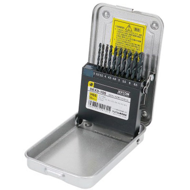 DEXD-10S エクストラ正宗ドリルセット 1セット(10本) DENSAN(デンサン/ジェフコム) 【通販モノタロウ】