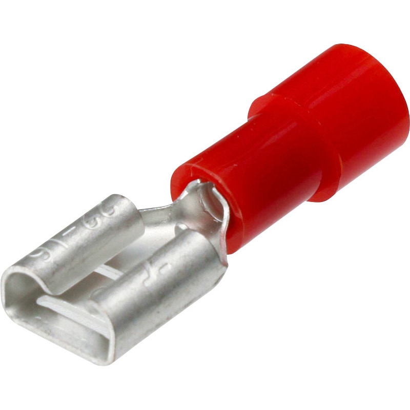 ちゅう 直接受け渡し 差込接続端子 250露出形 メス モノタロウ 電線抱合範囲0.5～1.5mm<sup