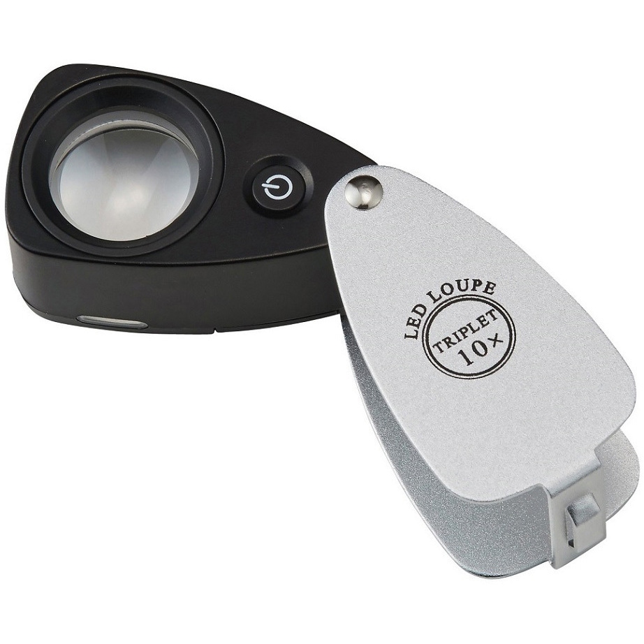 W-15LED メタルルーペ W-15LED MIZAR(ミザールテック) 10倍