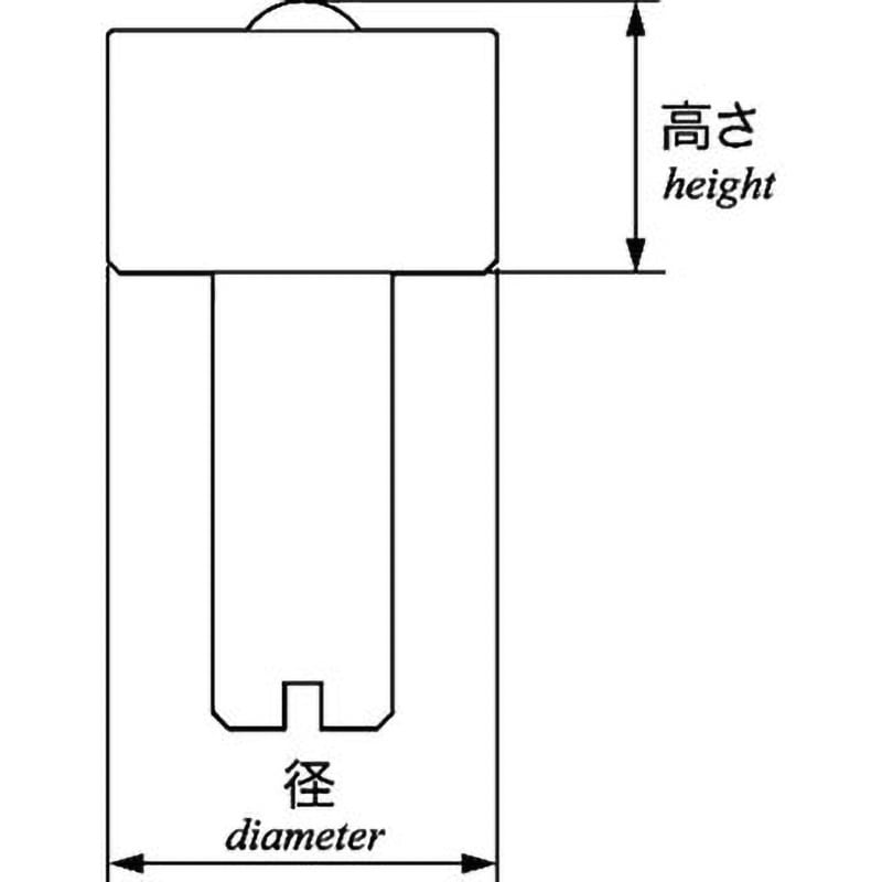 IS-38N IS-N型ボルト付ボールベアー(上向専用・重量用) 井口機工製作所 ボルト一体タイプ(脱着可) 外径72.0mm  IS-38N
