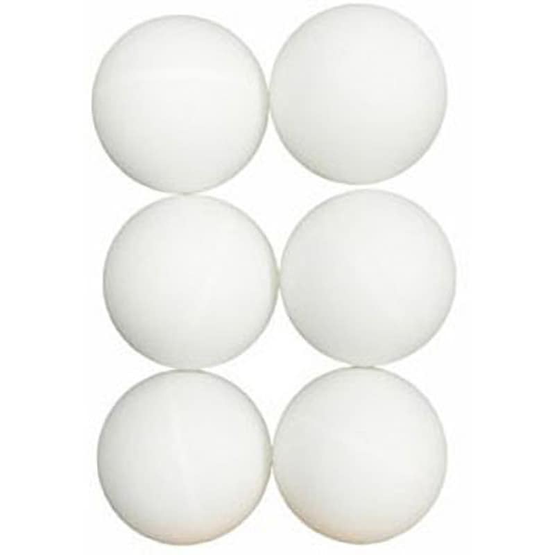 BA-6363 卓球ボール 6P Be Active(ビーアクティブ) ホワイト色 1