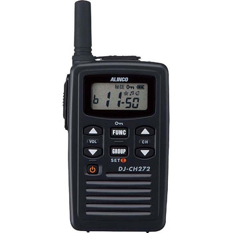 DJ-CH272S 防沫型 特定小電力トランシーバー DJ-CH272(L/M/S) 1セット