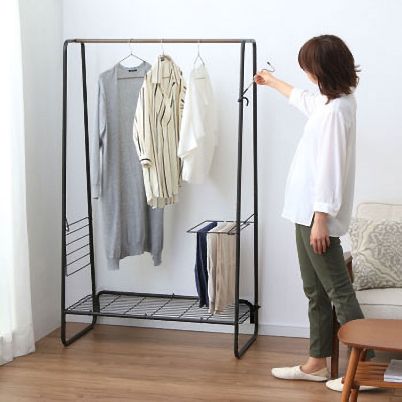 HKM-900 スタイル物干し(ハンガーラック) 1台 アイリスオーヤマ