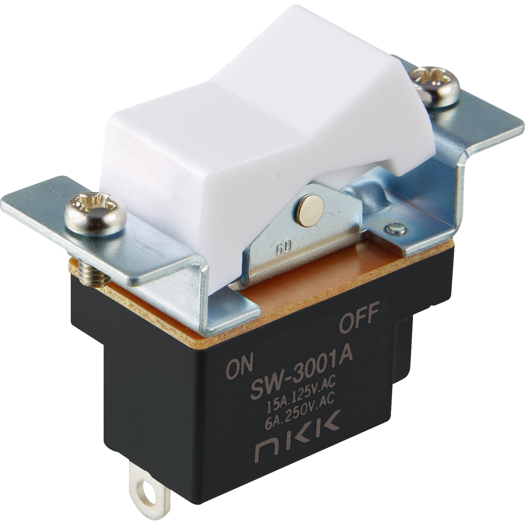 SW-3001A 小型ロッカスイッチ Sシリーズ NKKスイッチズ(旧:日本開閉器 