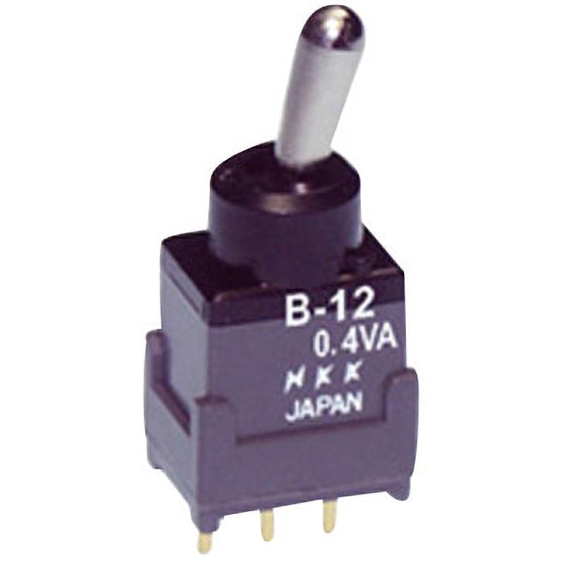B-12JP ショートレバー形トグルスイッチ Bシリーズ 1個 NKK