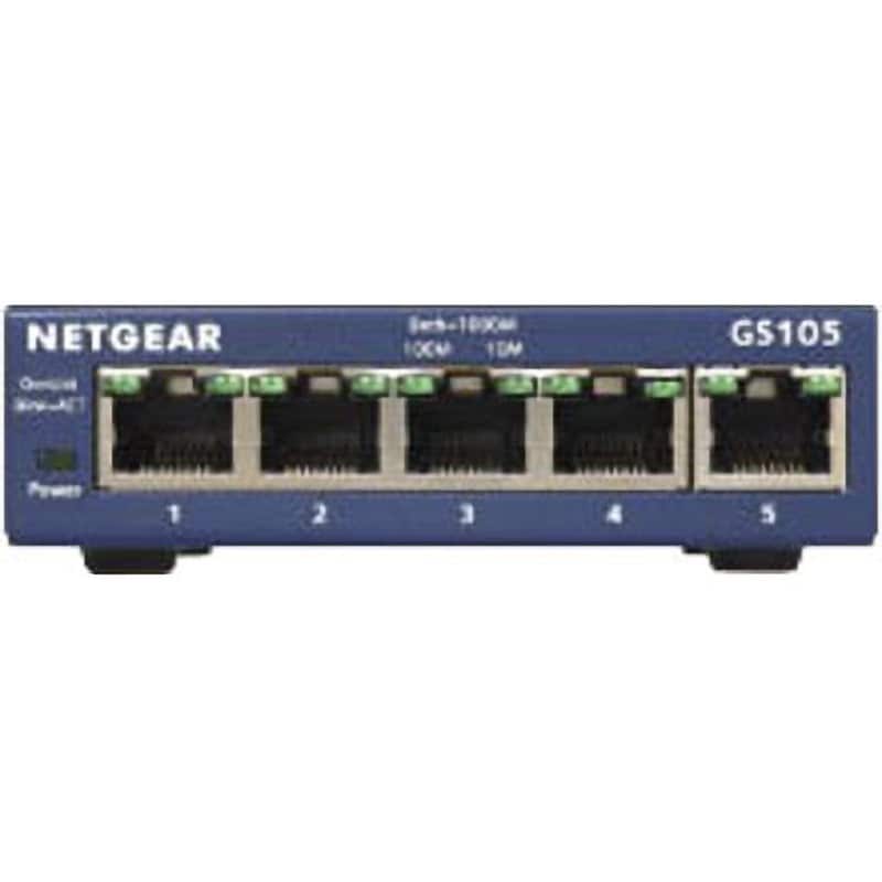 GS105-500JPS ギガビットアンマネージスイッチングハブ 1台 NETGEAR