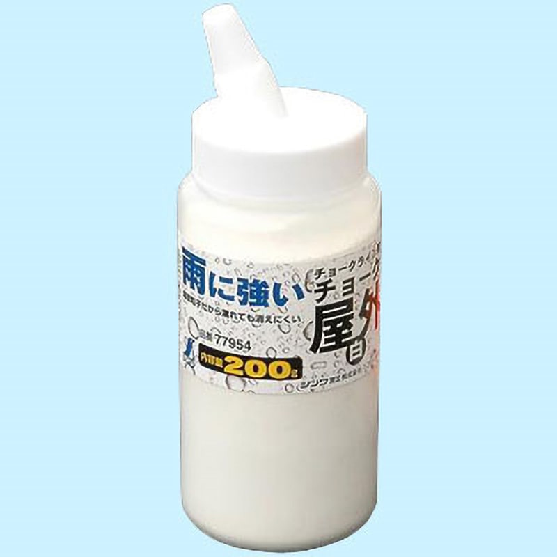 の。 *プロフ必読*様オーダー④ 77954 チョークライン用チョーク シンワ測定 白色 1本(200g) 【通販