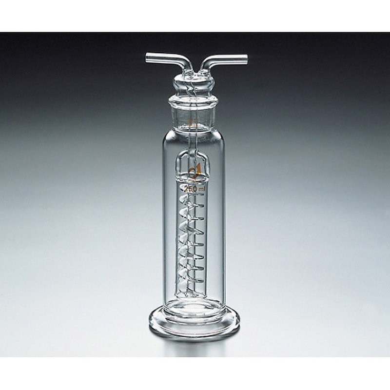 CL0455-01-10 ガス洗浄瓶 市ノ瀬式 CL0455シリーズ climbing(クライミング) 250mL