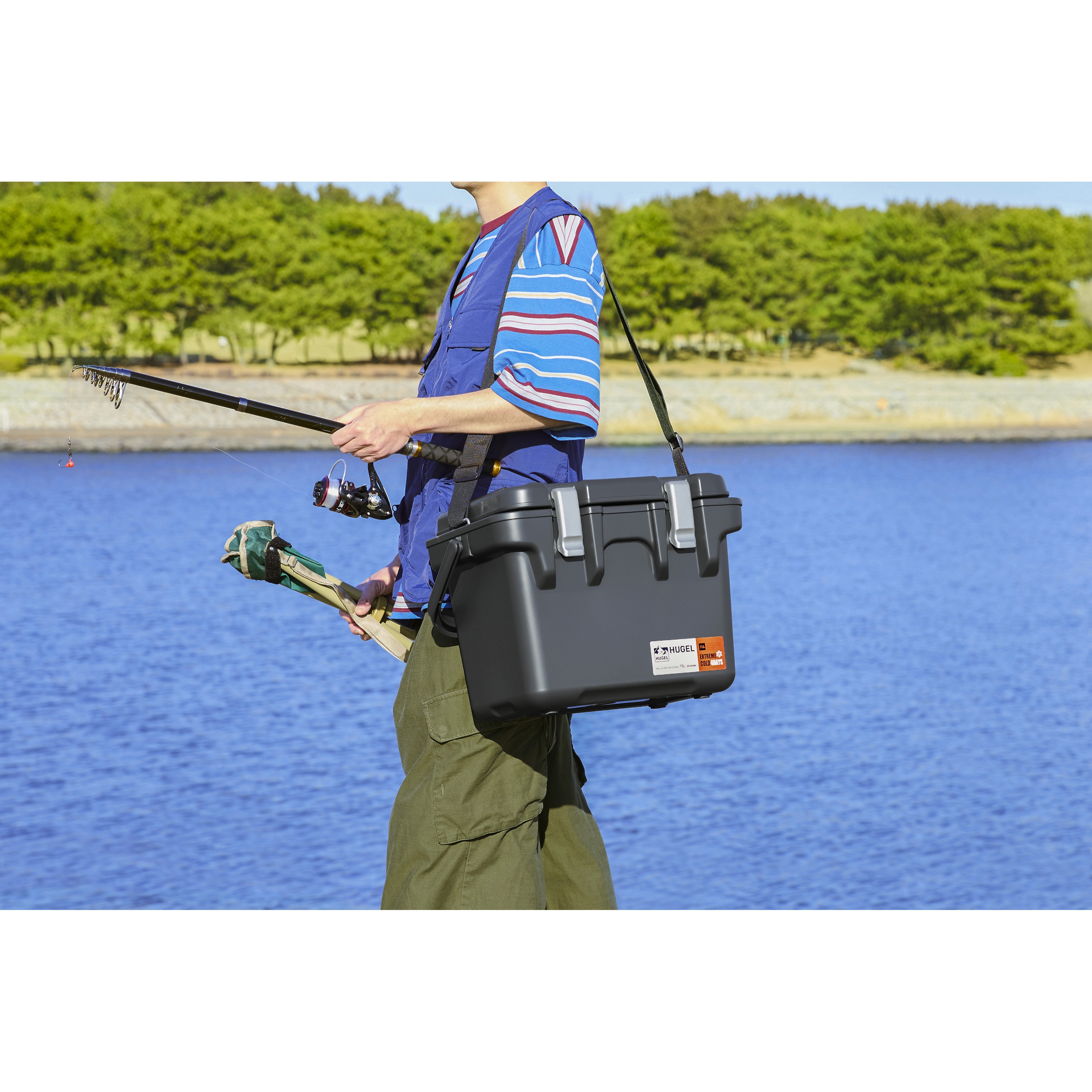 VITC-15 +HHC-M 【氷点下保冷剤付き】真空断熱クーラーボックスセット