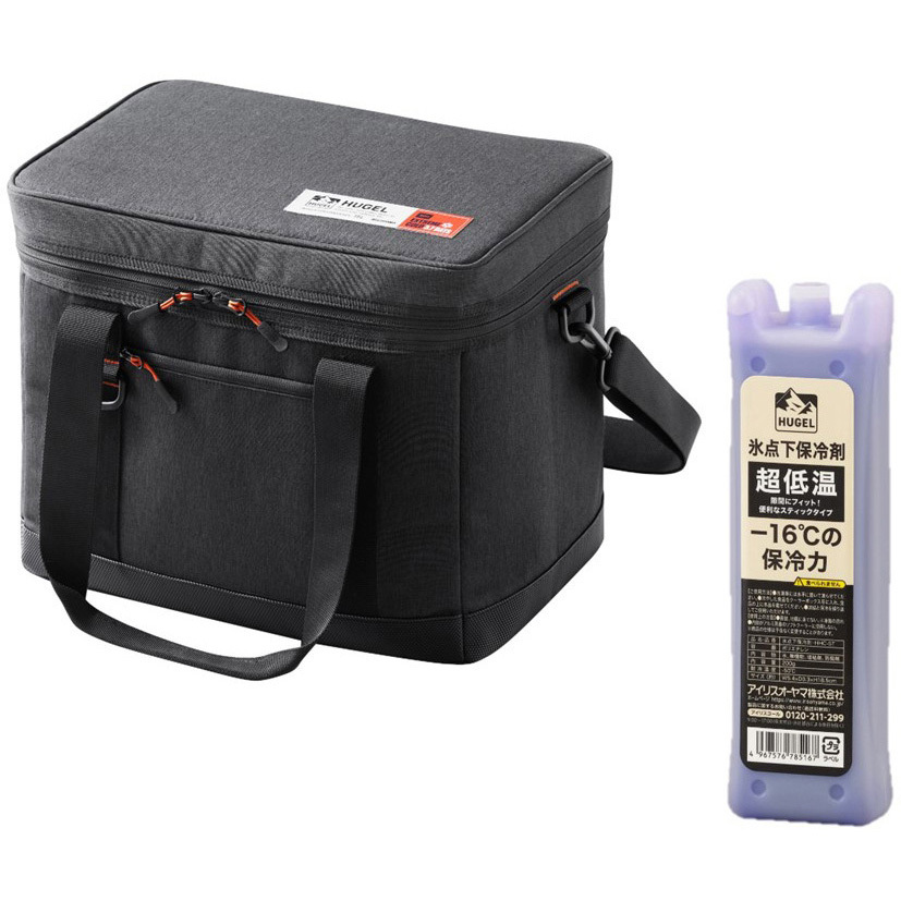 AGSC-15C+HHC-ST 【氷点下保冷剤付き】エアロゲルクーラーボックスセット 1セット アイリスオーヤマ 【通販モノタロウ】