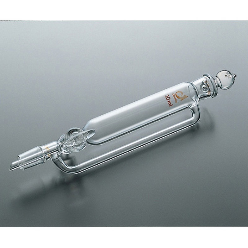 CL0520-06-10 TSセミ・ミクロ分液ロート 等圧型目無 CL0520シリーズ climbing(クライミング) 容量30mL TFコック