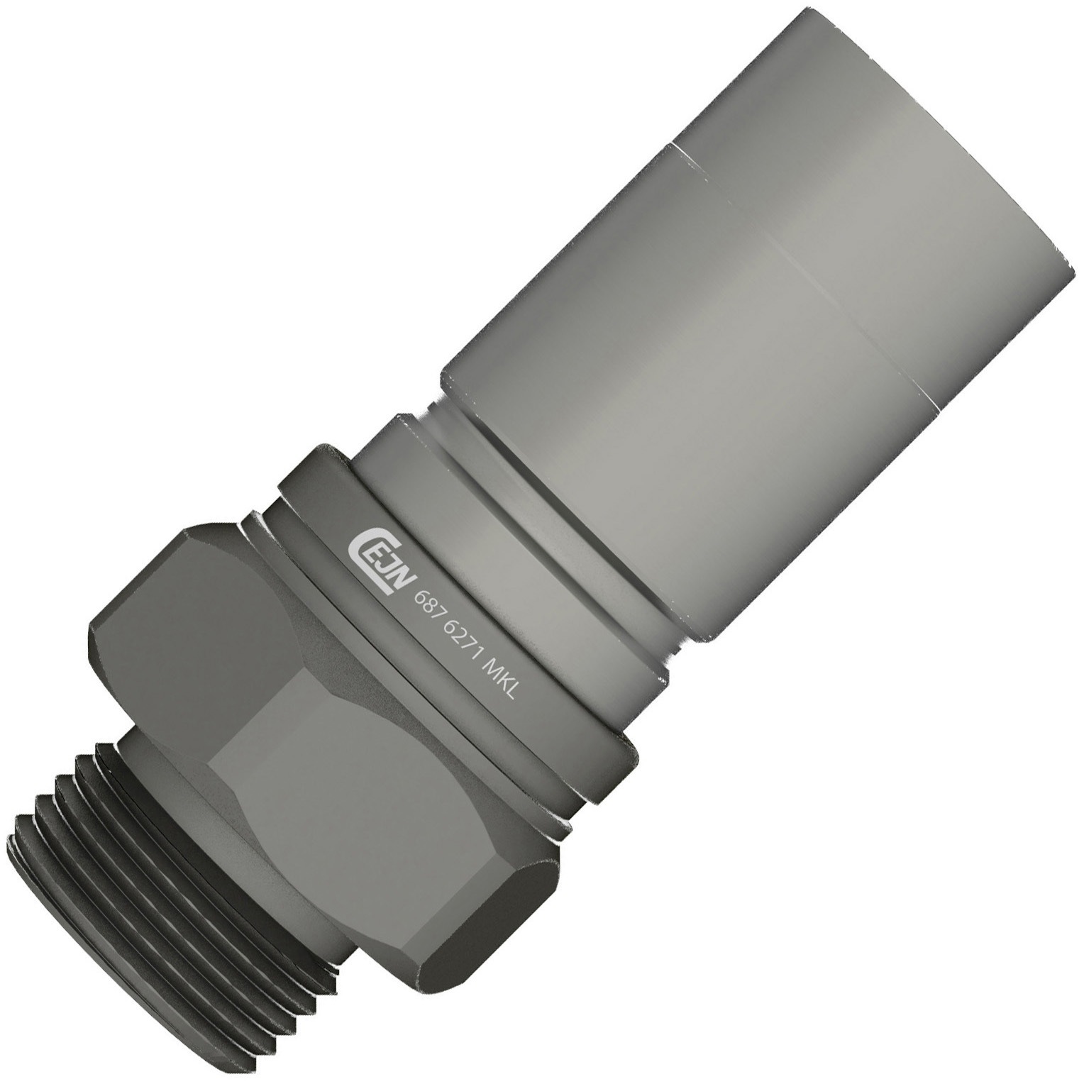 10-687-6281 ”シリーズ687”(めねじ取付用ニップル) 1個 CEJN(セイン) 【通販モノタロウ】