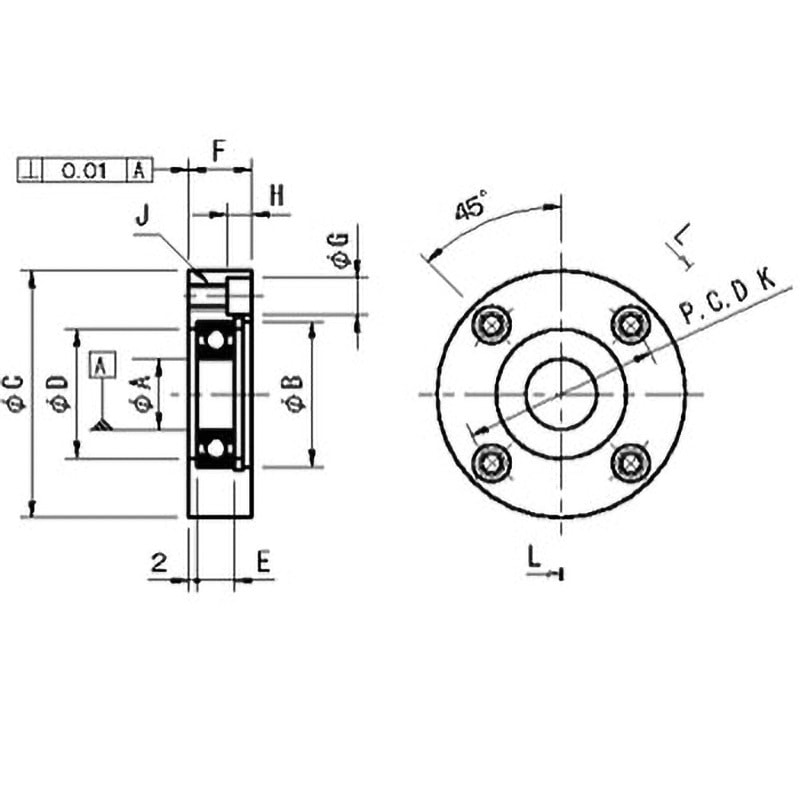 イマオコーポレーション IMAO BRWN5225 ボールベアリングユニット ダブルタイプ BRWN5225 ボールベアリング ユニット インロータイプ （BSRN） | イマオ