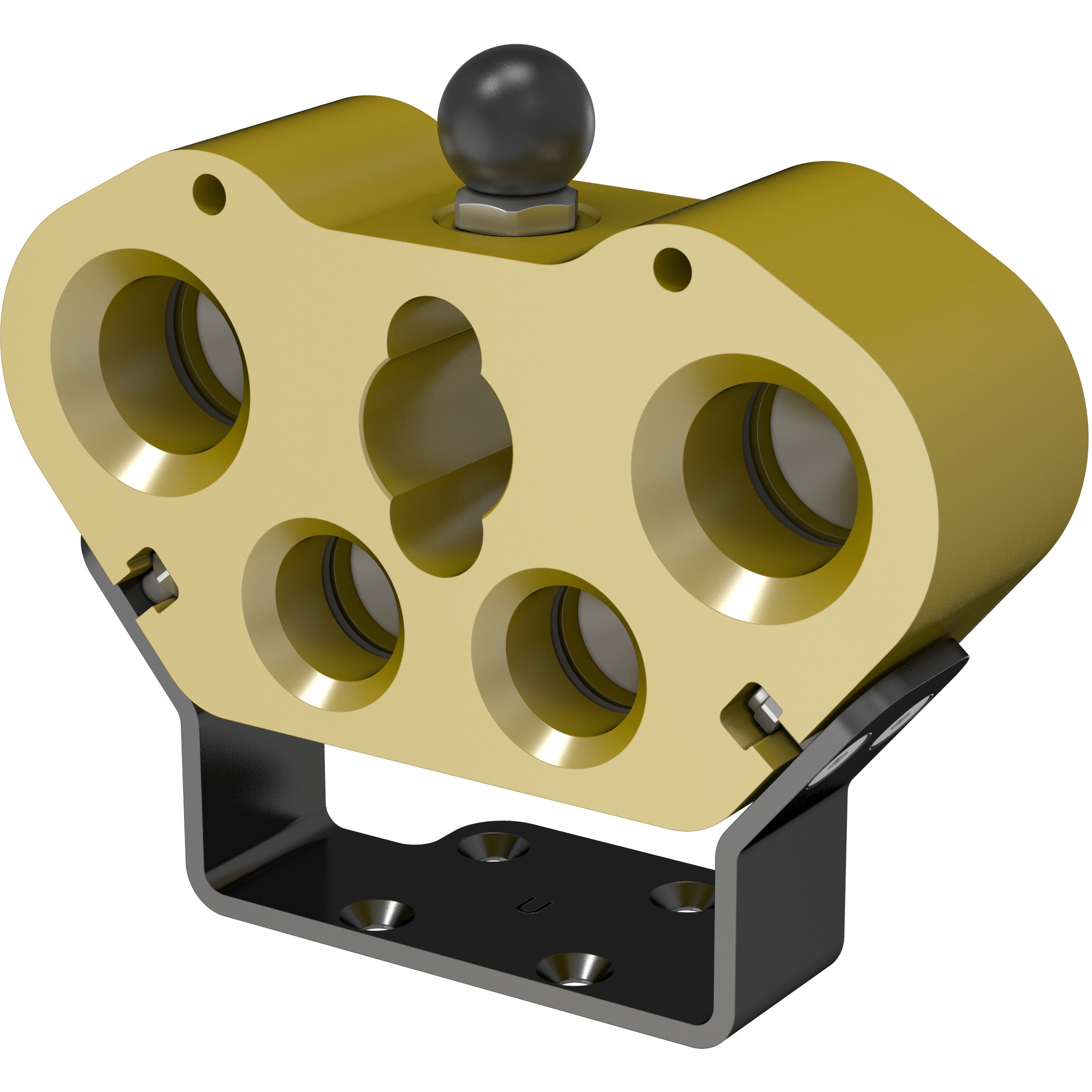 10-932-1075 ”シリーズ932”(オスプレート用アルミカバー/パーキングドック) 1個 CEJN(セイン) 【通販モノタロウ】