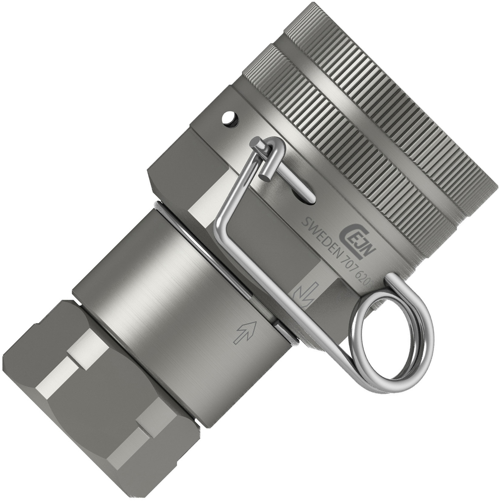 CEJN シリーズ065 ニップル Rc1 メネジ ( 10-065-6103 ) □CEJN シリーズ065 ニップル NPT1 1⁄4 メネジ〔品番:100656404