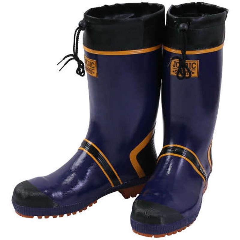 1240-4281-M JOLDIC 大きいサイズ セフティDX長靴 JOLDIC ネイビー色