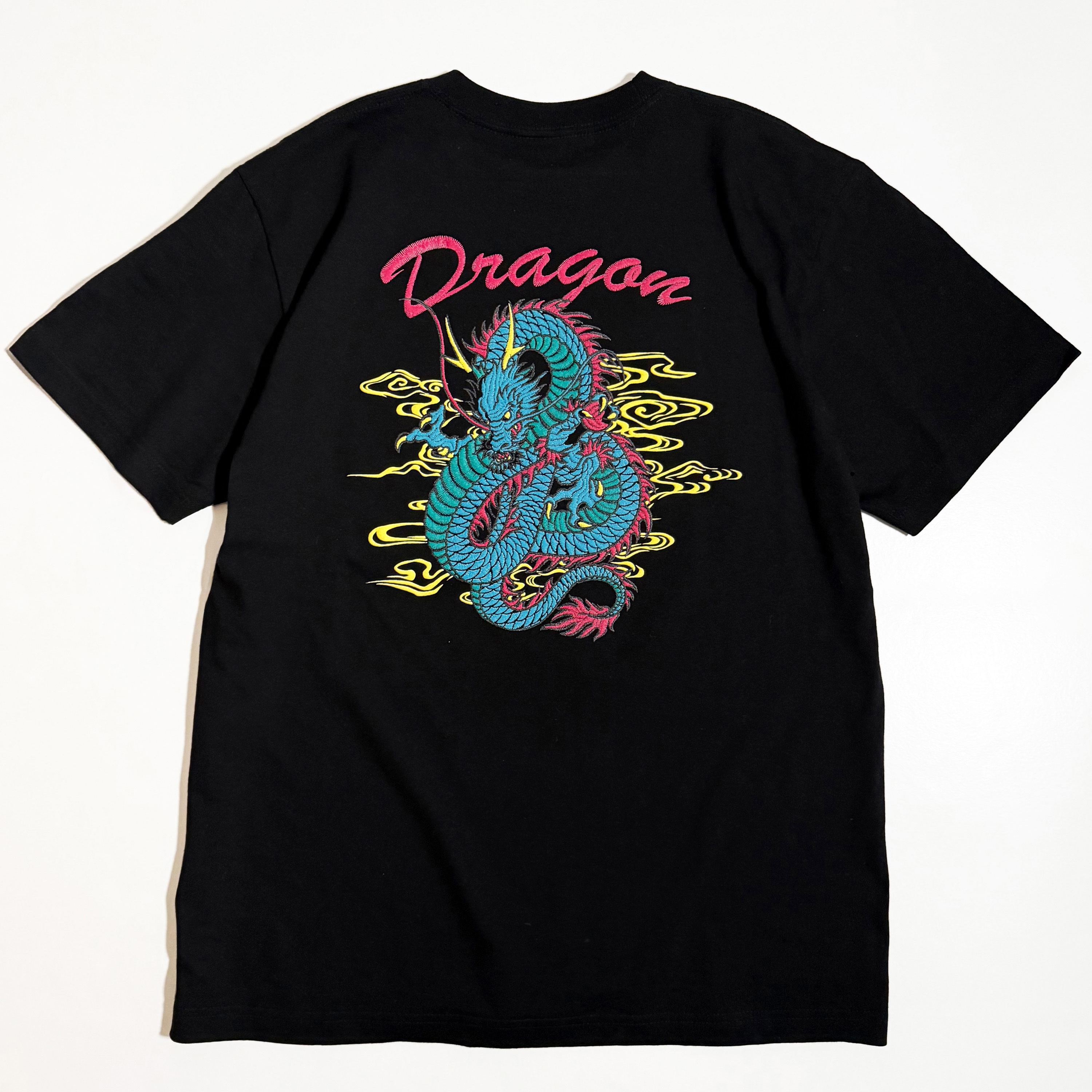 B-T007 通油町Tシャツ ドラゴン 黒 LIFEMAX サイズL B-T007 - 【通販